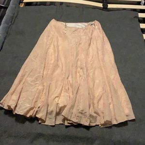 LAUREN Ralph Lauren ladies skirt size 8 cream/tan